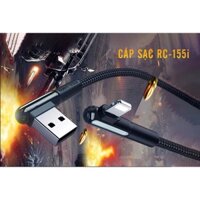 Cáp sạc chữ L Remax RC-155a cho Type C - Hàng chính hãng