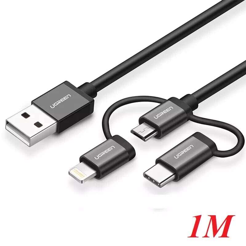 Cáp sạc đa năng USB dài 1m Ugreen 30784