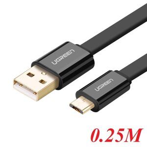 Cáp sạc đa năng USB sang MICRO USB Ugreen 30674 0.25m