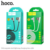 Cáp sạc đầu chứ L chống gập HOCO U42 iPhone