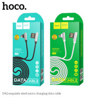 Cáp sạc đầu chứ L chống gập HOCO U42 Micro