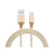 cáp sạc dây quấn dù usb to type c
