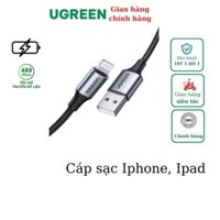 Cáp sạc điện thoại USB sang Lighting Ugreen 60156 60157 60158 US199