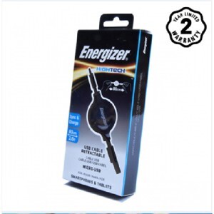 Cáp Sạc Energizer Micro USB C31UBRETEBK4 80cm
