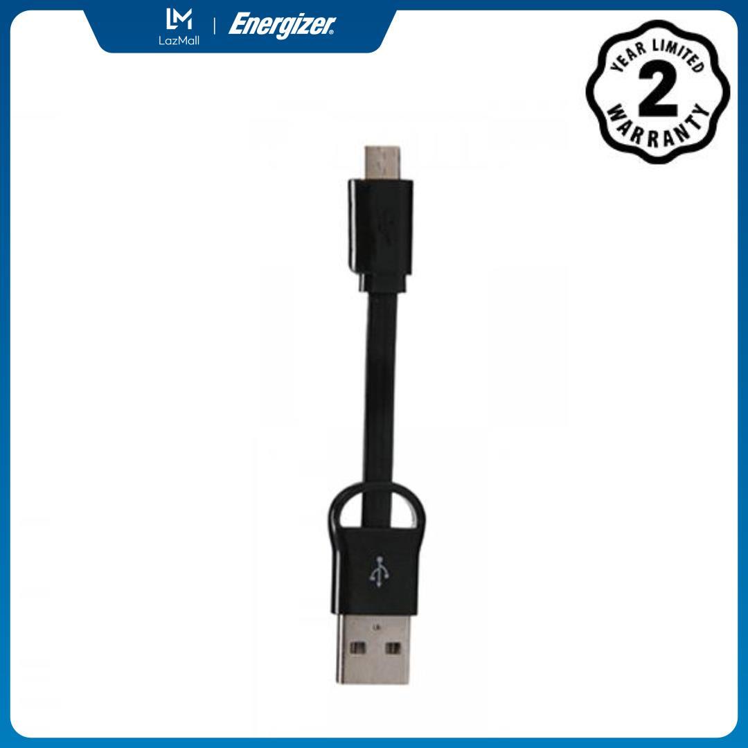 Cáp sạc Energizer Micro USB Pocket C21UBMCABK4