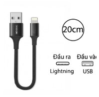 Cáp sạc GENSHAI GL202 Lightning 20cm dành cho Iphone