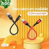 Cáp sạc Hoco X2 Max IP (0.25M)