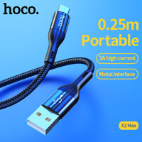 Cáp sạc Hoco X2 Max Micro (0.25M)