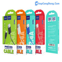 Cáp sạc Hoco X24 cổng lightning cho iphone 2.4A dài 1m hàng chính hãng Scd3661