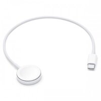 Cáp sạc không dây Apple Watch Magnetic Charging Cable (0.3m) - Type-C MU9K2 Trắng