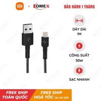 Cáp sạc Lightning AL805 ZMI MFi 1m dây dù siêu bền