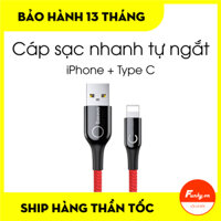 Cáp sạc Lightning Baseus tự ngắt thông minh (Lightning Intelligent Power-off)