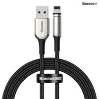 Cáp sạc Lightning cho iPhone Baseus Zinc Magnetic Cable USB For iP 1.5A 2m(Charging)Black