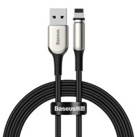 Cáp sạc Lightning cho iPhone Baseus Zinc Magnetic Cable USB For iP 1.5A 2m(Charging)Black