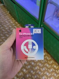 CÁP SẠC LIGHTNING CHO IPHONE 8/X - ZIN MÁY