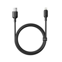 Cáp sạc Lightning cho iPhone OS-Baseus Silky Series Fast Charging Cable USB to iP 2.4A 2m Cluster Black