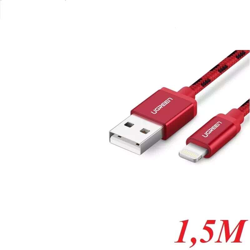 Cáp sạc Lightning to USB dài 1.5m Ugreen 40480