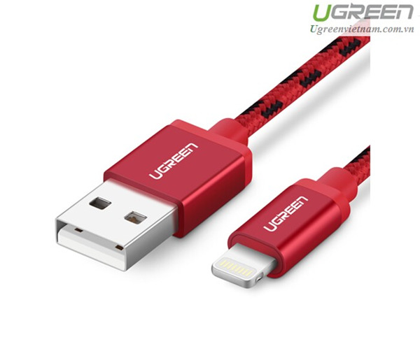 Cáp sạc Lightning to USB dài 1.5m Ugreen 40480
