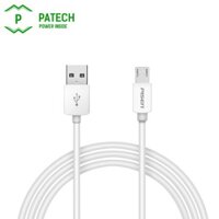 Cáp sạc Micro USB 2A(Moto-2A) 1000mm - chính hãng Pisen - Patech phân phối