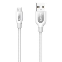 Cáp Sạc Micro USB Anker Powerline+  V3 0.9m – Trắng – Hàng Chính Hãng