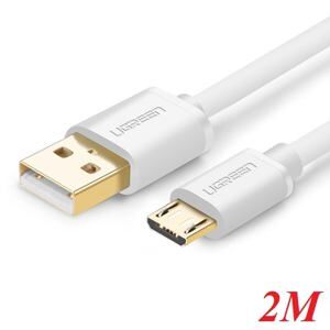 Cáp sạc Micro USB dài 2m màu trắng Ugreen 10850
