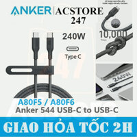 Cáp sạc nhanh 240W Anker 544 USB-C to USB-C , Bio Based and Durable A80F5/A80F6 dây dù siêu bền  ACSTORE247