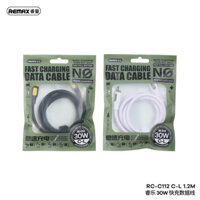 Cáp sạc nhanh 30w Ruinay Series 30W Fast Charging Data Cable 1M RC-C112 C-Lightning