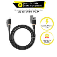 Cáp Sạc Nhanh Baseus Dura Series Fast Charging Cable USB to iP 2.4A
