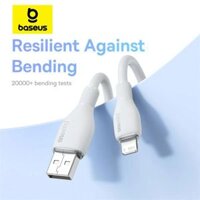 Cáp Sạc Nhanh Cho iPhone iPad Baseus Pudding Series USB to Lightning 2.4A (Fast Charging Data Cable)