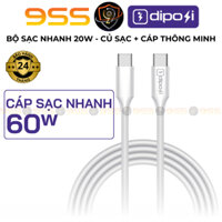 Cáp Sạc Nhanh Diposi Thunder Cable 60W USB Type C | Sạc Laptop, Điện Thoại, Tablet | Bền Bỉ