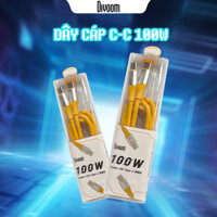 Cáp sạc nhanh Divoom C-C 100W dài 1.2m, chất Silicon mền mại, sạc nhanh điện thoại/Ipad