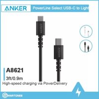 Cáp sạc nhanh IP Anker PowerLine Select to USB-C dài 0.9m - A8612