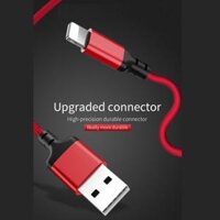 Cáp Sạc Nhanh Iphone - Ipad loại tốt hàng chính hãng HOCO X14 Times Speed  Dây Sạc bọc dù chống xoắn, đứt - 1m