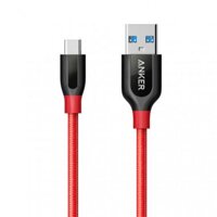 Cáp sạc nhanh Micro USB Anker PowerLine Đỏ dành cho Samsung Galaxy Note 8 / S8 / S8 + / S9 / S10 iPad Pro 2018 MacBook Sony XZ LG V20 / G5 / G6 Xiaomi 5