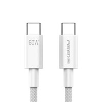 Cáp Sạc Nhanh Pisen 60W 3A Type C to Type C