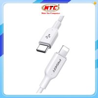 Cáp sạc nhanh Pisen CL-PD-1000 TypeC to Lightning, max 3A, dài 1M (Trắng)