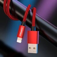 Cáp sạc nhanh PISEN Lightning 2.4A Alu 1000mm