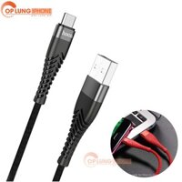 Cáp Sạc Nhanh SamSung HOCO UD02 Dây Dù Dài 2m - Cáp Micro-USB Tốc Độ Sạc Nhanh 3.0A Chính Hãng Bảo hành 03 tháng 1 đổi 1