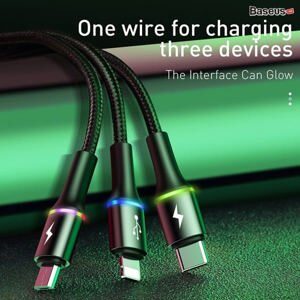 Cáp sạc nhanh siêu bền Baseus Halo Data Lightning Cable