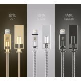 Cáp sạc nhanh siêu bền bọc thép cho iPhone 5,6,7,8 iphone X ,iPad Remax Super Cap Royalty