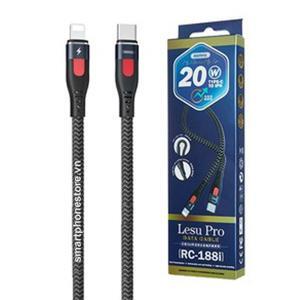 Cáp sạc nhanh Type C to Lightning RC-188i