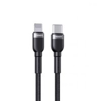 Cáp sạc nhanh Type-C to Lightning Pisen Wine Glass PD dài 1m XD-CLPD05-1000 màu Đen