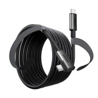 Cáp sạc nhanh USB-C sang USB-C góc vuông Ugreen 90629 US551 chiều dài 5m, màu đen