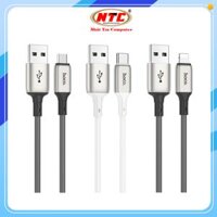 Cáp sạc nhanh và truyền data Hoco X66 cổng Lightning / Type-C / Micro-USB (tùy chọn) dài 1M