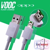 Cáp sạc nhanh VOOC OPPO 5V/4A Dùng cho các dòng ĐT Oppo F3 Find 7 R7s R7 Plus R9 R9 Plus R9s R9s Plus R5 N3 F1 Plus F9 F9+ - CAM KẾT VOOC ZIN CHÍNH HIỆU