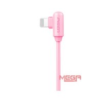 Cáp sạc Pisen Powerteen- Lightning(APL12-1000) 1000mm dùng cho Apple, Hồng