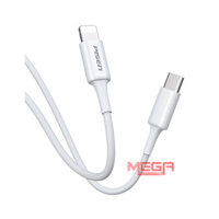 Cáp sạc Pisen Quick Type C sang Lightning 3A 1000mm (CL-PD-1000) Trắng