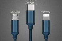 Cáp Sạc Remax 3 Đầu RC-131th (Iphone, Micro, Type-C)