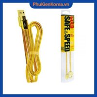 Cáp Sạc Remax RC-016m vàng đồng - Cáp Android
