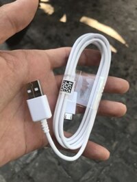 Cáp sạc Samsung zin 1.2m (1.2 mét) zin nhà máy bọc lá đồng 2 đầu dòng cao 120cm [BH 3 tháng] / pktn sale